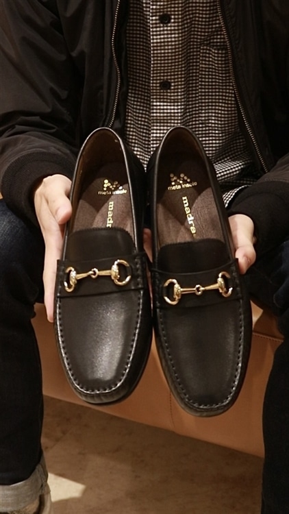 マドラス madras メタインソール meta insole ビット付きスリッポンシューズ M8615MT
