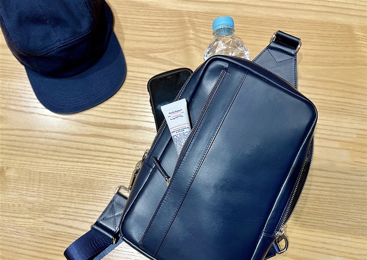 モデロ MODELLO ワンショルダー ビジネスリュック DMB214　NAVY 