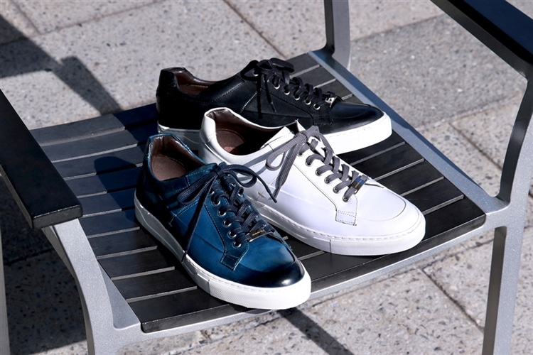 マドラス madras メタインソール meta insole レースアップカジュアルシューズ M8620MT blue mens 25.0cm