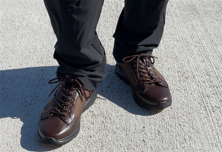 GORE-TEX】マドラスウォーク madrasWalk　全天候快適なレザースニーカー　MW7602 D-BROWN 25.0cm mens