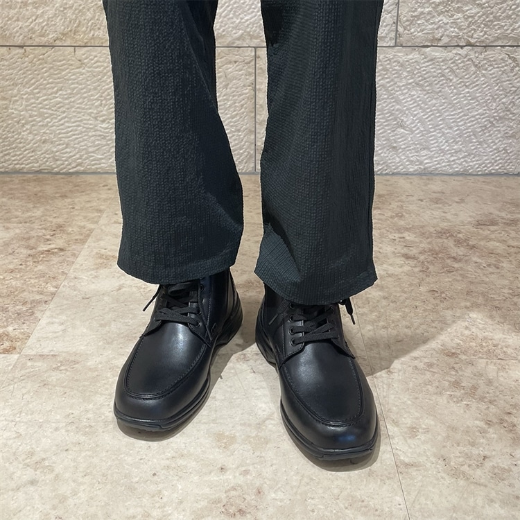 【GORE-TEX】 マドラスウォーク madras Walk 防水 防滑 4E ゴアテックスフットウェア 幅広カジュアルブーツ SPMW5478 bla mens 25.0cm
