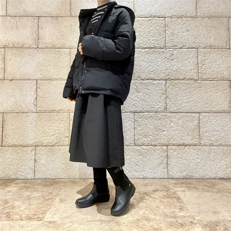 【GORE-TEX】 マドラスウォーク madras Walk 防滑ソールで寒冷地でも安心！ミドル丈でより暖かく　軽くて履きやすい ミドルブーツ MWL2207 bla womens 23.0cm