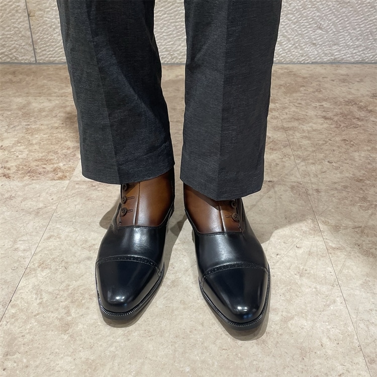 【抗ウイルス・抗菌加工】モデロ MODELLO GORE-TEX ドレスブーツ　SPDM805G bladbr mens 25.0cm
