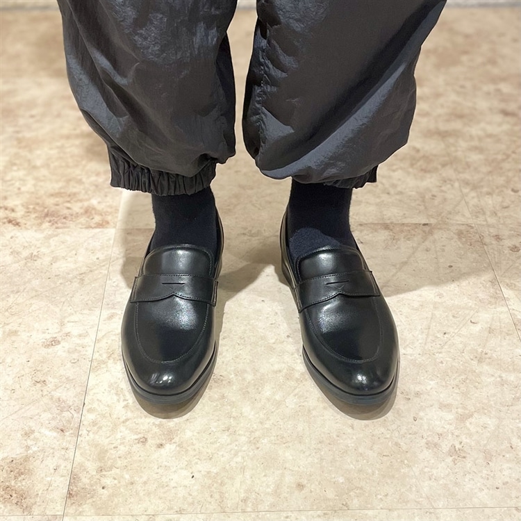 モデロ MODELLO ソフトな履き心地の『ふわビジ』シリーズ スリッポン・ビジネスシューズ DM7403 black mens 25.0