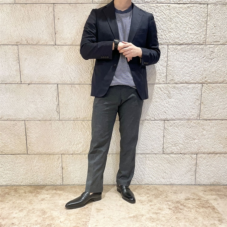 マドラス madras コインローファー M413 black mens 25.0