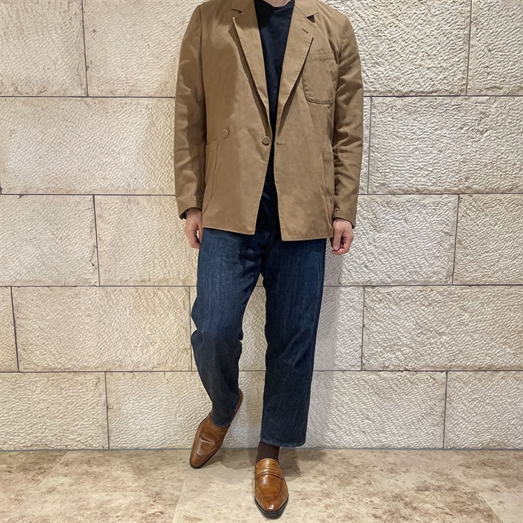 マドラス madras コインローファー M413 l-brown mens 25.0