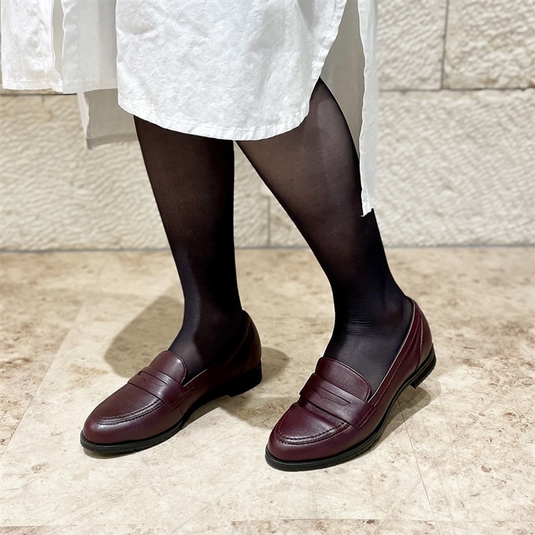 【GORE-TEX】 マドラスウォーク madras Walk 雨の日も安心♪レインローファーシューズ MWL1103 burgundy womens 23.0