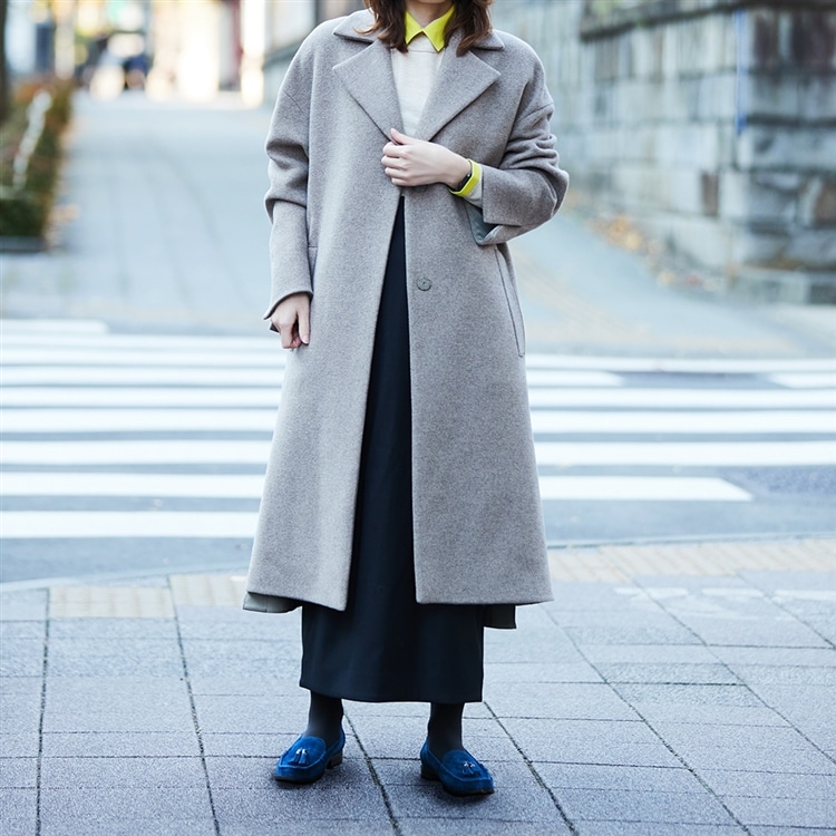 【抗ウイルス・抗菌加工】比類ないしなやかさと快適な履き心地が生まれる 『SOFURA』シリーズ　ボロネーゼ製法で柔らか♪タッセル使いがお洒落なモカシンパンプス　DML4509 navy-s womens 23.0