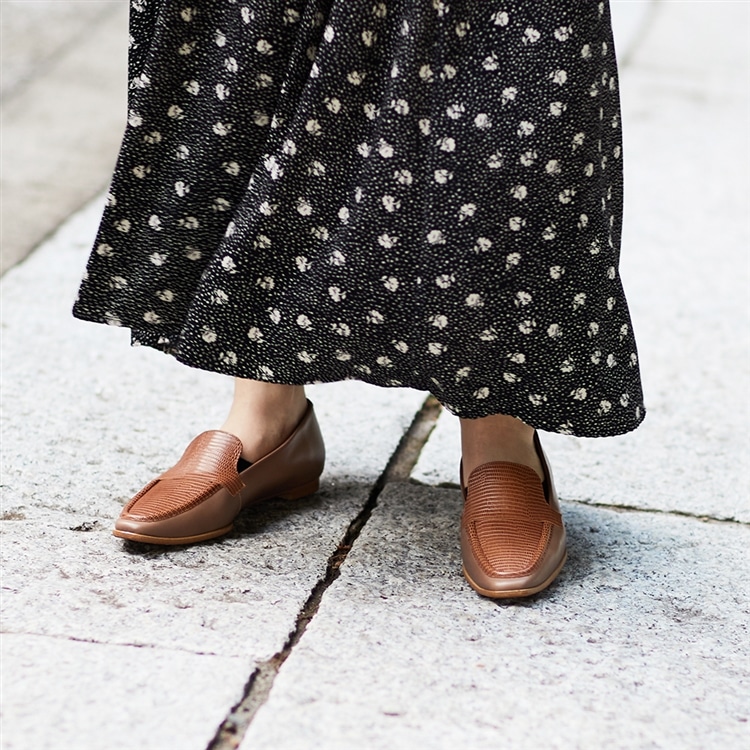 【抗ウイルス・抗菌加工】 madras マドラス東京ファクトリー製 ローファー型甲深スリッポンシューズ MAL0029 womens 23.0