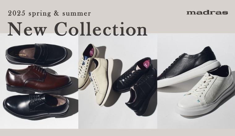 マドラスオンラインショップ　2025年春夏新作　New Collection MEN