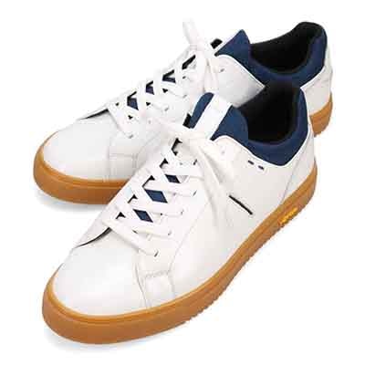 ビークラシック BEE CLASSIC　4cm4時間防水仕様 レザースニーカー　CB6055H WHITE 25.0