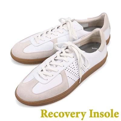 モデロ MODELLO 「リカバリーインソール」搭載で指圧効果により血行を115％促進。カジュアルスニーカー　DM10R WHITE 25.0