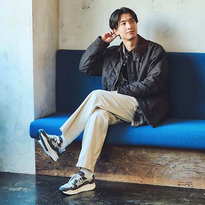 モデロ MODELLO 「リカバリーインソール」搭載で指圧効果により血行を115％促進。Recoveryナイロンメッシュスニーカー　DM2754R GRAY/C 25.0