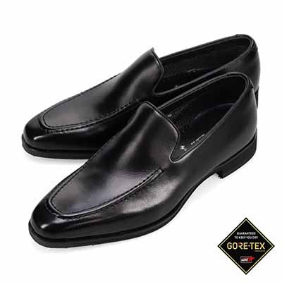 【GORE-TEX】モデロ MODELLO ゴアテックス スリッポンドレスシューズ　DM2805GH BLACK 25.0