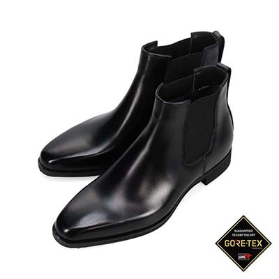 【GORE-TEX】モデロ MODELLO ゴアテックス サイドゴアドレスブーツ　DM2851GH BLACK 25.0