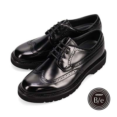 モデロ MODELLO COVEROSS Bee  外羽根ウイングチップドレスシューズ　DM3412 BLACK 25.0