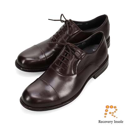 モデロ MODELLO 「リカバリーインソール」搭載で指圧効果により血行を115％促進。内羽根ストレートチップ ドレスシューズ　DM5518XR D-BROWN 25.0