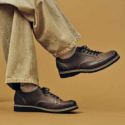 モデロ MODELLO 「Recovery Shiatsu Insole」搭載で指圧効果により血行をよくする。レースアップカジュアルシューズ　DM5535R GRAY 25.0