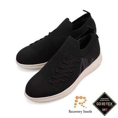 【GORE-TEX】モデロ MODELLO カジュアルニットスニーカー　DM6526GR BLACK 25.0