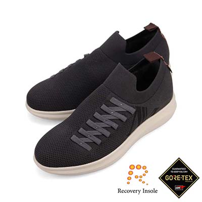 【GORE-TEX】モデロ MODELLO カジュアルニットスニーカー　DM6526GR BLACK 25.0