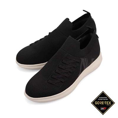 【GORE-TEX】モデロ MODELLO カジュアルニットスニーカー　DM6526G BLACK 25.0