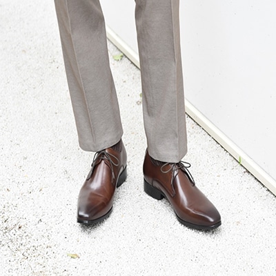 モデロ MODELLO プレーントゥ ビジネスシューズ DM7274(25.0 BLACK 