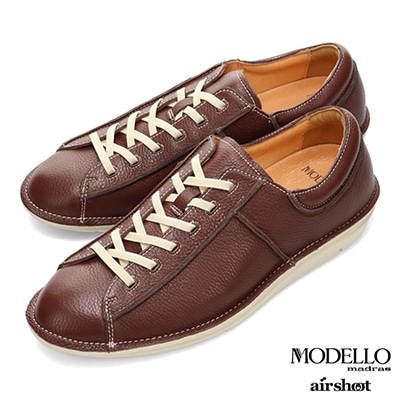 モデロ MODELLO 独自開発ソールで『圧倒的』 歩きやすさ！マドラス製 新感覚カジュアルシューズ  DMA200 BROWN 25.0