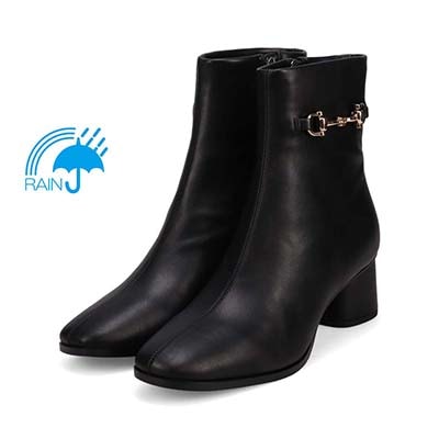 【撥水仕様】モデロ MODELLO ショートブーツ  DML3103X BLACK 23.0