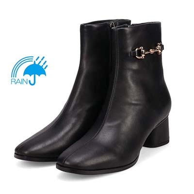 【撥水仕様】モデロ MODELLO ショートブーツ  DML3103 BLACK 23.0