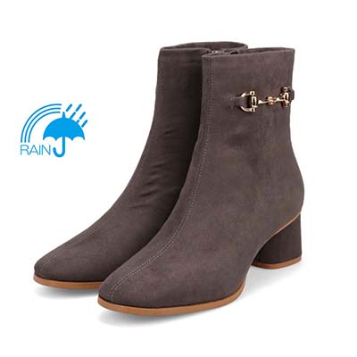 【撥水仕様】モデロ MODELLO ショートブーツ  DML3103 GRAY-SILKY 23.0