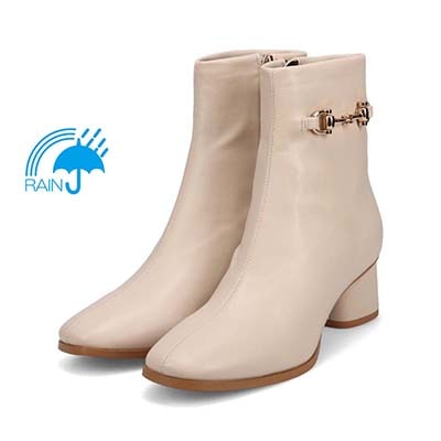 【撥水仕様】モデロ MODELLO ビット付きショートブーツ  DML3103 L-BEIGE 23.0