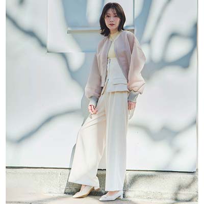 モデロ MODELLO 「リカバリーインソール」搭載で指圧効果により血行を115％促進。Recoveryポインテッドパンプス　DML5505R L-GREEN-TX 23.0