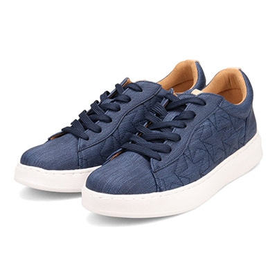 モデロ MODELLO 軽量レースアップスニーカー DML6043 NAVY 23.0