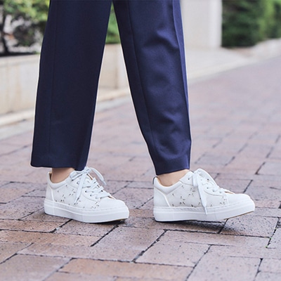 【撥水仕様】モデロ MODELLO ローカットスニーカー　DML6051 WHITE 23.0