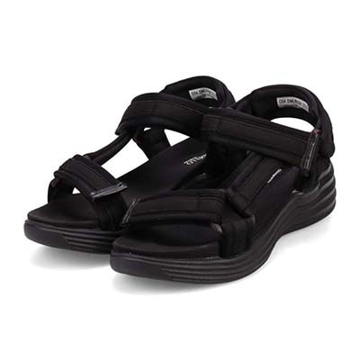 モデロ MODELLO 軽量ウェッジスポーツサンダル　DML6059X BLACK 23.0