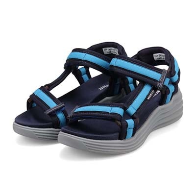 モデロ MODELLO 軽量ウェッジスポーツサンダル　DML6059X BLUE 23.0