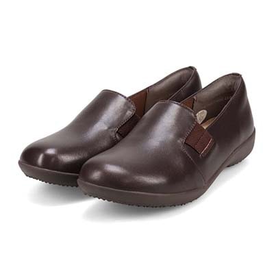 モデロ MODELLO 日本人の足型にフィットする ソフトオブリーク・カジュアルスリッポン DML7102G D-BROWN 23.0
