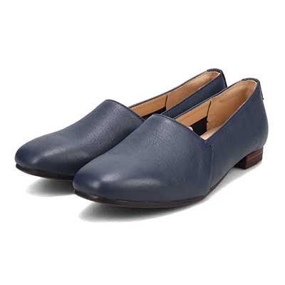 モデロ MODELLO ソフトスクエアスリッポンシューズ　DML7135A NAVY 23.0