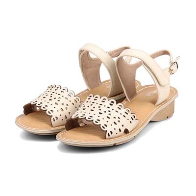 モデロ MODELLO カットワークサンダル　DML7155 IVORY M　(23.0～23.5)