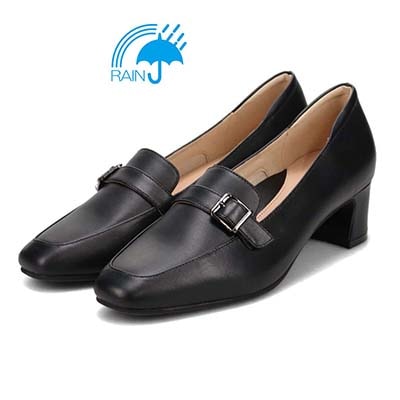 【撥水仕様】モデロ MODELLO ベルテッドローファーパンプス　DML8802 L-BEIGE 23.0