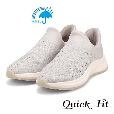 【撥水仕様】モデロ MODELLO ニットスリッポンスニーカー　DML8806 GRAY 23.0