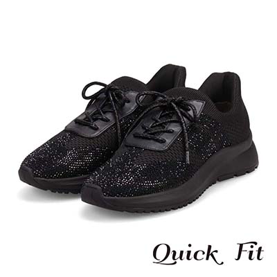 モデロ MODELLO　Quick Fitタイプ カジュアルニットスニーカー  DML8817 BLACK/BLACK 23.0