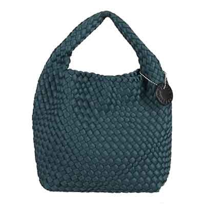 モデロ MODELLO 艶のあるメッシュ素材の大人アイテム メッシュバッグ　DMLB111 NAVY FREE