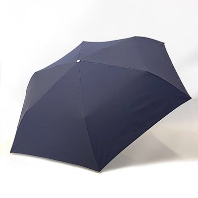 モデロ MODELLO 女性に嬉しいちょっと大きめサイズの風に強い折りたたみ傘　DMLB300 NAVY FREE