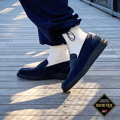 抗ウイルス 抗菌加工 スニーカーの様な履き心地 毎日を快適にする雨でも履ける全天候型gore Texコインローファービジネスシューズ Dmw702g 25 0 Black メンズ Madras マドラス 公式