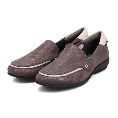 エル スポーツ ELLESPORT 【軽量】ストレッチ素材でフィット感アップ♪カジュアルスリッポンシューズ ESP11592C GRAY-M 23.0