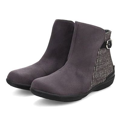 エル スポーツ ELLESPORT 防滑ショートブーツ　ESP12558V GRAY 23.0