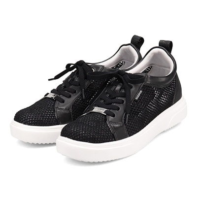 エル スポーツ ELLESPORT インヒールスニーカー　ESP12566V3 BLACK 23.0