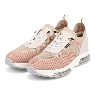 エル スポーツ ELLESPORT ニットスニーカー　ESP12593 BEIGE 23.0