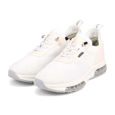 エル スポーツ ELLESPORT ニットスニーカー　ESP12593 WHITE 23